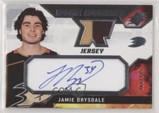 2021-22 SPx Rookie Autograph Jersey Jamie Drysdale #JD card