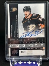 2021-22 Upper Deck Premier 20th Anniversary Autograph Rookies Jamie Drysdale #AAR-JD card