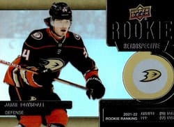 2022-23 Upper Deck Rookie Retrospective Jamie Drysdale #RR-4 card