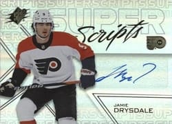 2024-25 SPx SuperScripts Jamie Drysdale #SS-JD card