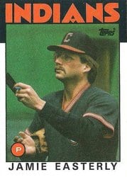 1986 Topps Base Set Jamie Easterly #31 card