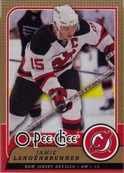 2008-09 O-Pee-Chee Base Set Jamie Langenbrunner #459 card