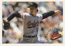 1994 Fleer Base Set Jamie Moyer #11 card