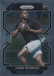2021 Panini Prizm Base Set Jamie Newman #397 card