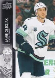2021-22 Upper Deck Base Set Jamie Oleksiak #402 card
