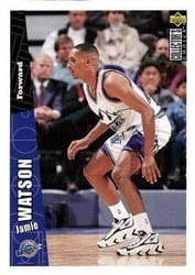1996-97 Collector's Choice Base Set Jamie Watson #345 card