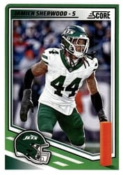 2025 Score Base Set Jamien Sherwood #144 card