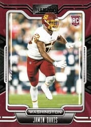 2021 Panini Playbook Base Set Jamin Davis #147 card