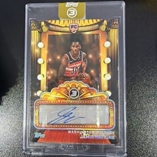 2025-26 Topps 3 Next Feature Signatures Jamir Watkins #NF-JW card