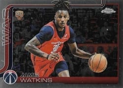 2025-26 Topps Chrome Base Set Jamir Watkins #294 card