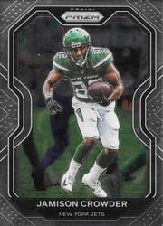 2020 Panini Prizm Base Set Jamison Crowder #29 card