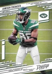 2021 Panini Prestige Base Set Jamison Crowder #164 card