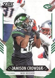 2021 Score Base Set Jamison Crowder #47 card