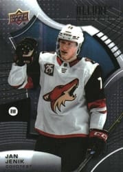 2021-22 Upper Deck Allure Base Set Jan Jenik #140 card