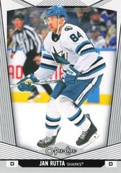 2024-25 O-Pee-Chee Base Set Jan Rutta #77 card