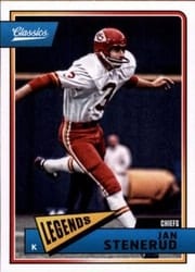 2018 Panini Classics Base Set Jan Stenerud #140 card