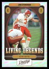 2024 Panini Prestige Living Legends Jan Stenerud #LL-JSD card