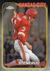 2024 Topps Chrome Base Set Jan Stenerud #98 card