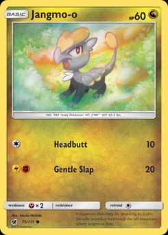 Crimson Invasion Jangmo-o #75 card