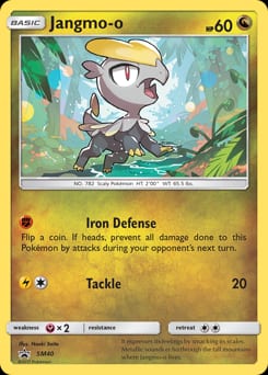 SM Black Star Promos Jangmo-o #SM40 card
