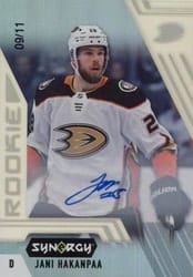 2020-21 Upper Deck Synergy Base Set Jani Hakanpaa #80 card