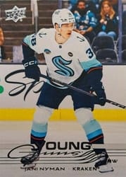 2025-26 Upper Deck Base Set Jani Nyman #209 card