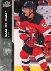 2021-22 Upper Deck Base Set Janne Kuokkanen #356 card