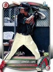 2025 Bowman Prospects Jansel Luis #BP-84 card