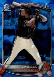 2025 Bowman Sapphire Edition Base Set Jansel Luis #BCP-84 card