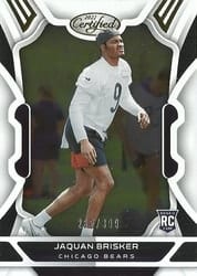 2022 Panini Certified Base Set Jaquan Brisker #175 card
