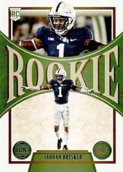 2022 Panini Legacy Base Set Jaquan Brisker #186 card