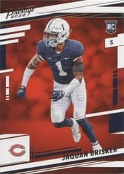 2022 Panini Prestige Base Set Jaquan Brisker #343 card