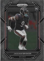 2022 Panini Prizm Base Set Jaquan Brisker #391 card