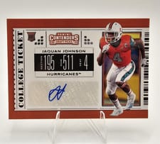2019 Panini Contenders Draft Picks Jaquan Johnson #194 card