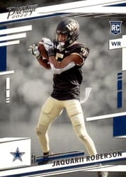 2022 Panini Prestige Base Set Jaquarii Roberson #385 card