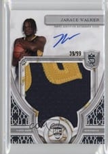 2023-24 Topps Royalty Rookie Patch Autographs Jarace Walker #113 card
