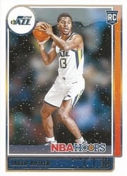 2021-22 Hoops Winter Base Set Jared Butler #216 card