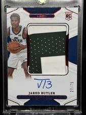 2021 Panini National Treasures Jared Butler #136 card