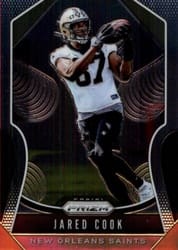 2019 Panini Prizm Base Set Jared Cook #185 card