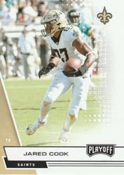 2020 Panini Playoff Base Set Jared Cook #136 card