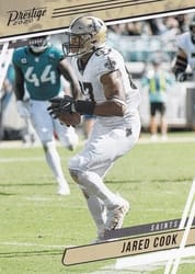 2020 Panini Prestige Base Set Jared Cook #163 card