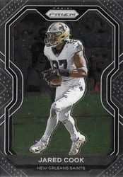 2020 Panini Prizm Base Set Jared Cook #247 card