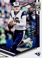 2018 Donruss Elite Base Set Jared Goff #17 card