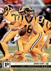 2018 Panini Base Set Jared Goff #151 card