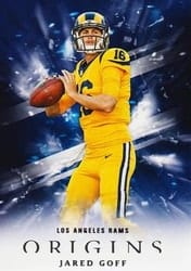 2018 Panini Origins Base Set Jared Goff #69 card