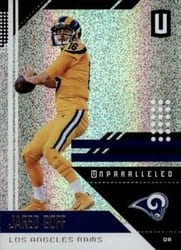 2018 Panini Unparalleled Base Set Jared Goff #101 card