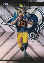 2018 Panini XR Base Set Jared Goff #89 card