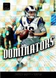 2019 Donruss Dominators Jared Goff #DOM-12 card