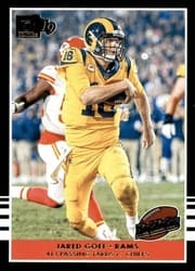 2019 Donruss Highlights Jared Goff #H-5 card