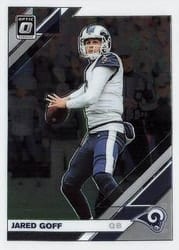 2019 Donruss Optic Base Set Jared Goff #53 card